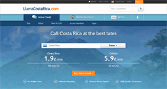 Desktop Screenshot of llamacostarica.com